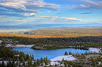 West Glacier Lake - evening