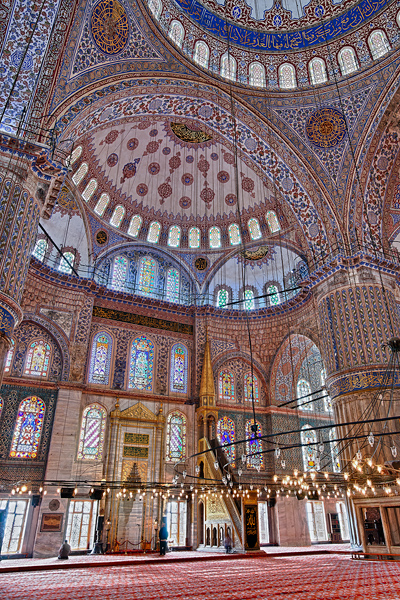 Blue Mosque Interior I