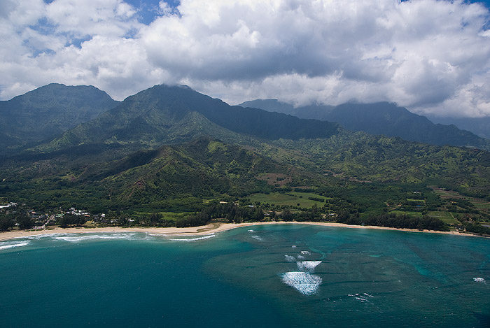 Hanalei Bay: the inspiration for the song "Puff the Magic Dragon" and our favorite place in Kauai.